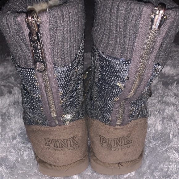 VS PINK Mukluk Booties - Picture 4 of 9